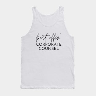 Corporate Counsel Gift Idea For Him Or Her, Thank You Present Tank Top